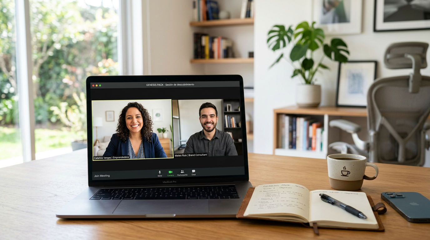 Sesión de descubrimiento por videollamada