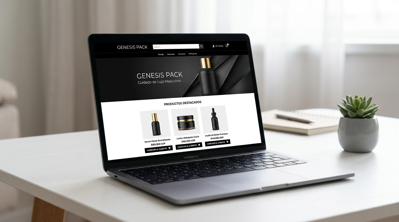 Tienda Shopify de Genesis Pack